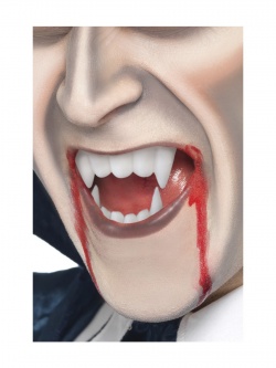 Krev s bílými klasik zuby
