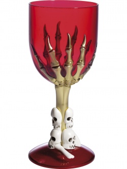 Hororový pohár - červený