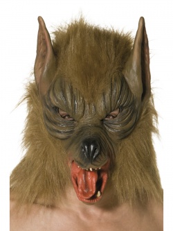 Maska Hnědý vlkodlak