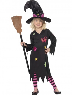 Dětský kostým Roztomilá čarodějnice