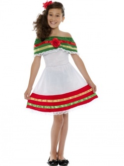 Dětský kostým Mexická dívka