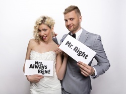 Mr. Right, Mrs. Always right - kartičky