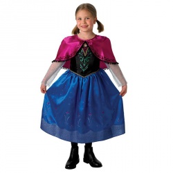 Dětský kostým Anna z Frozen - deluxe