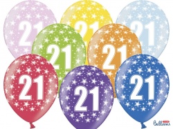Balónek s číslem 2 - 1 ks