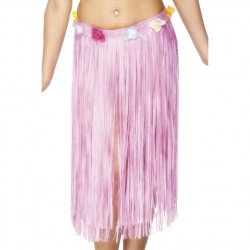 Havajská sukně - barva růžová