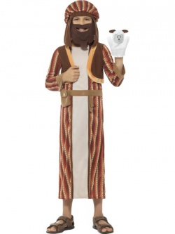 Dětský kostým Biblického pastýře s ovečkou