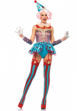 Klaunice z cirkusu - Dámský kostým