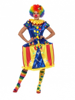 Kolotočová klaunice - Dámský kostým