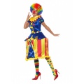 Kolotočová klaunice - Dámský kostým