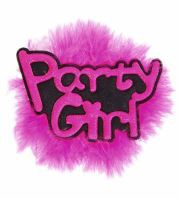 Brož Party girl - Růžová