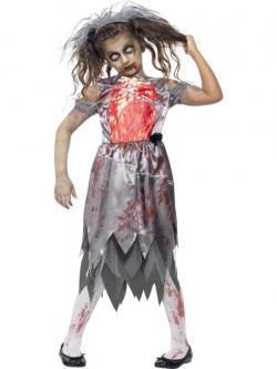 Dětský kostým - zombie nevěsta