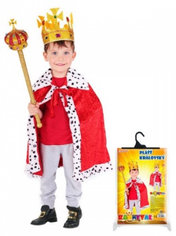 Dětský kostým - královský plášť